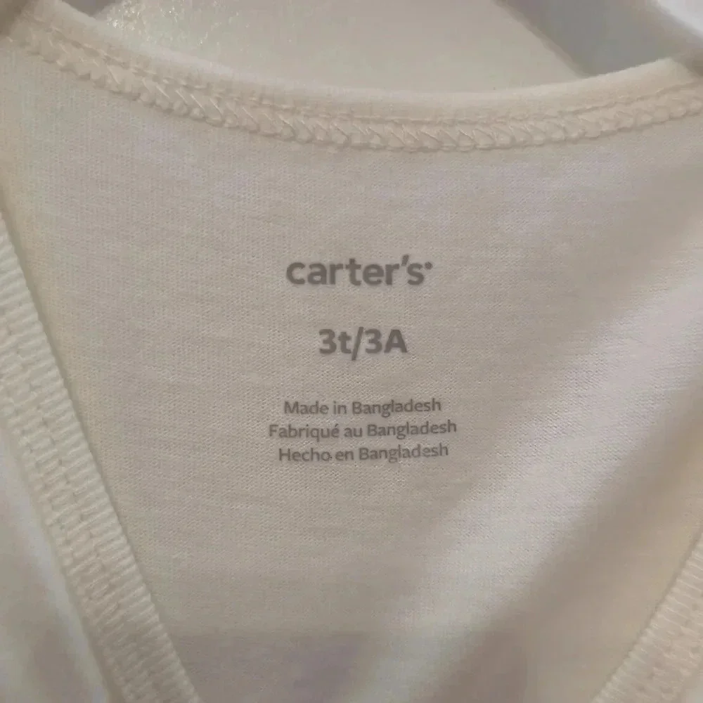 Toddler Girl Carter's Happy Day Flutter Tee